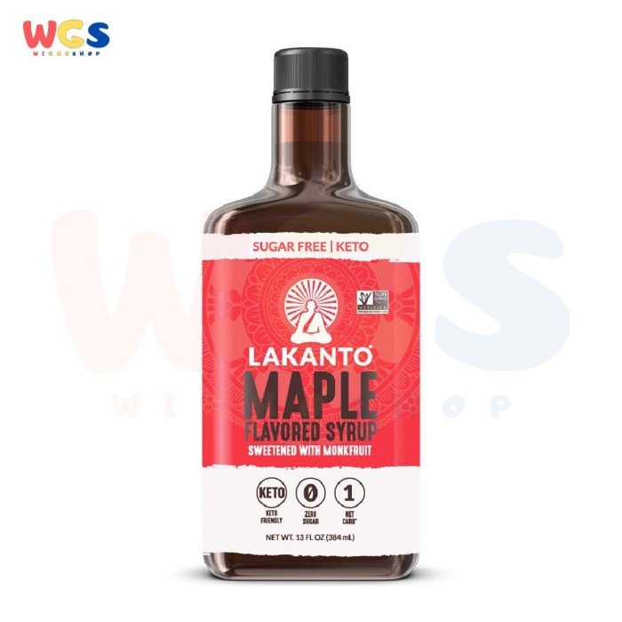 

Lakanto Maple Flavoured Syrup Sweetened With Monkfruit 13oz 384ml