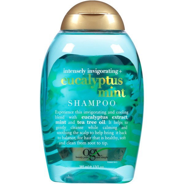 Jual OGX Intensely Invigorating Eucalyptus Mint Shampoo 385ml Shopee Indonesia