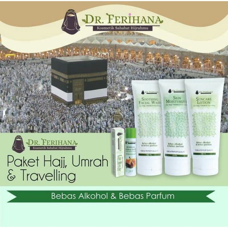 Paket HAJJ UMRAH & TRAVELLING SERIES Dr. Ferihana Skincare