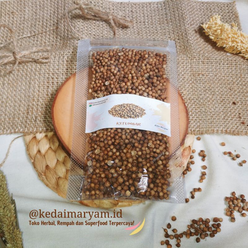 

Ketumbar Coriander Asli Murni Tanpa Pemutih Pencucian Kimia 100 Gram 100 Gr