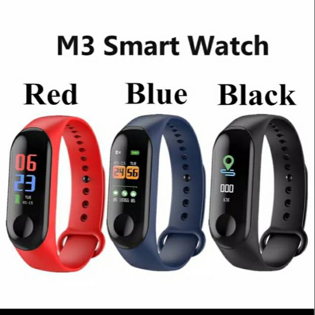 JAM TANGAN SMARWATCH M3 COLOR JAM TANGAN PINTAR