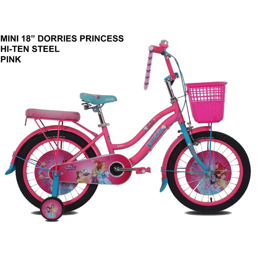 SEPEDA ANAK MINI PACIFIC DORRIES PRINCESS 18&quot; FRAME STEEL BICYCLE KIDS