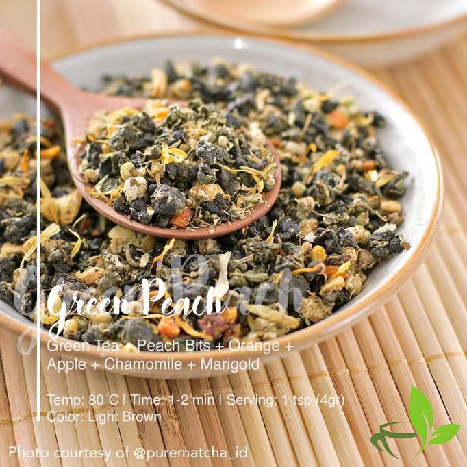 

Artisan Cafe Tea Green tea Peach Orange Apple Chamomile Teh 10gr CUCI GUDANG