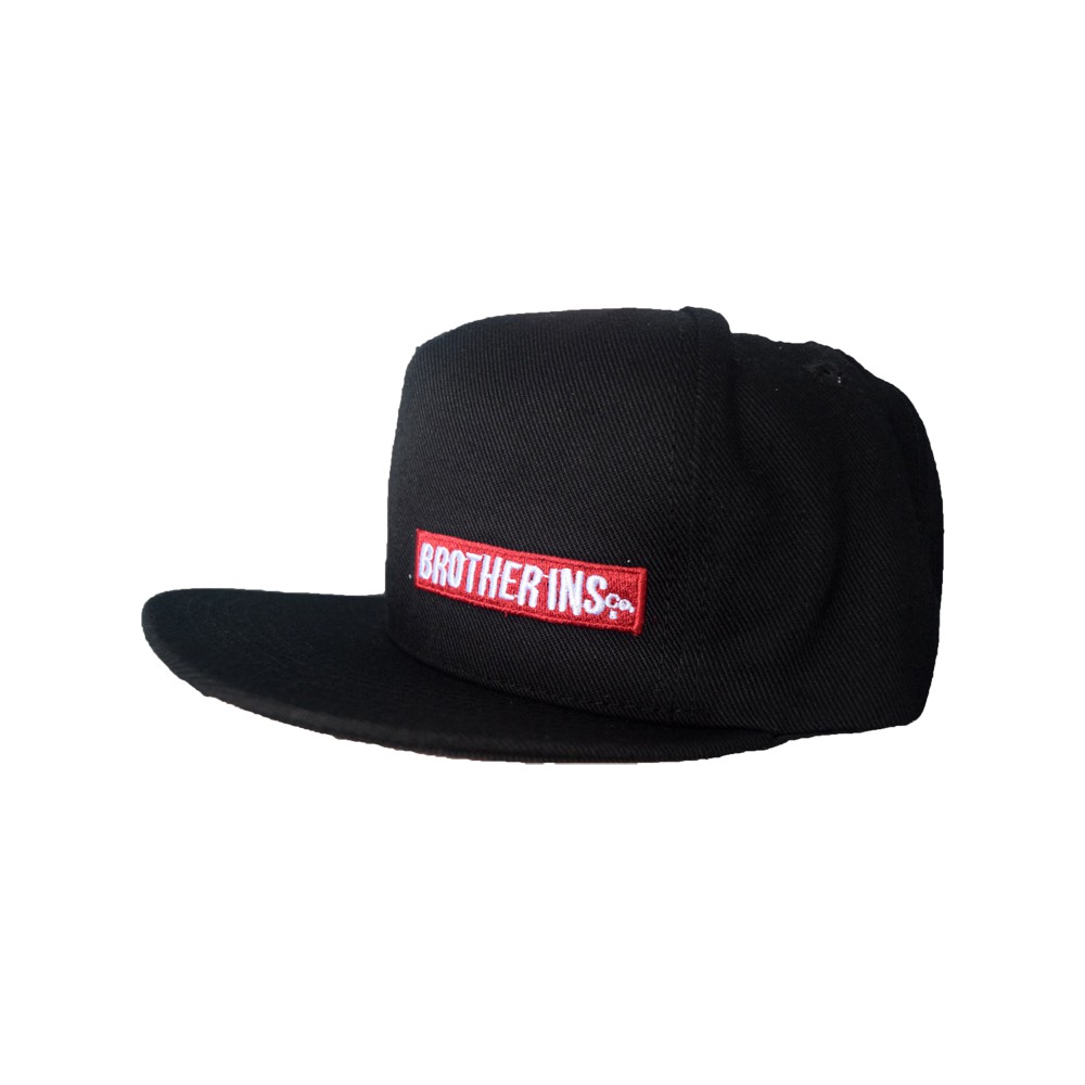 TOPI SNAPBACK PRIA KEREN DISTRO BROTHER INSIDE ORIGINAL WARNA HITAM