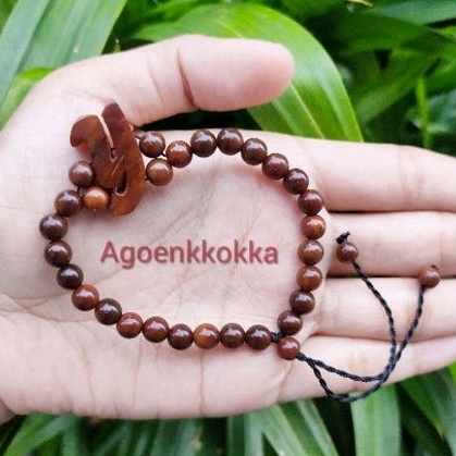 Gelang inisial Y coklat kokka kaukah