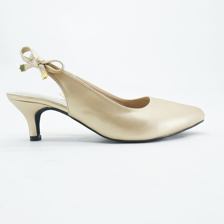 ➴ YONGKI KOMALADI ORIGINAL - HIGH HEELS HAK 5 CM PITA SAMPING COCOK UNTUK PESTA & KANTOR ➬