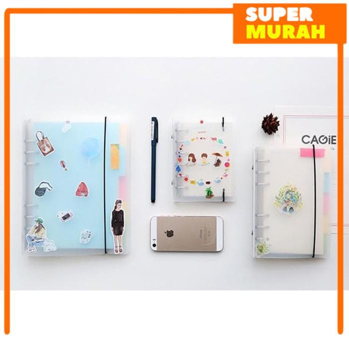 

Cover Binder Buku Catatan Jurnal Harian Notebook Spiral Ring Ukuran A5