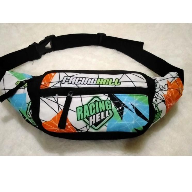Harga Murah.. Tas Selempang racing hell /Tas Pinggang / Waistbag racing