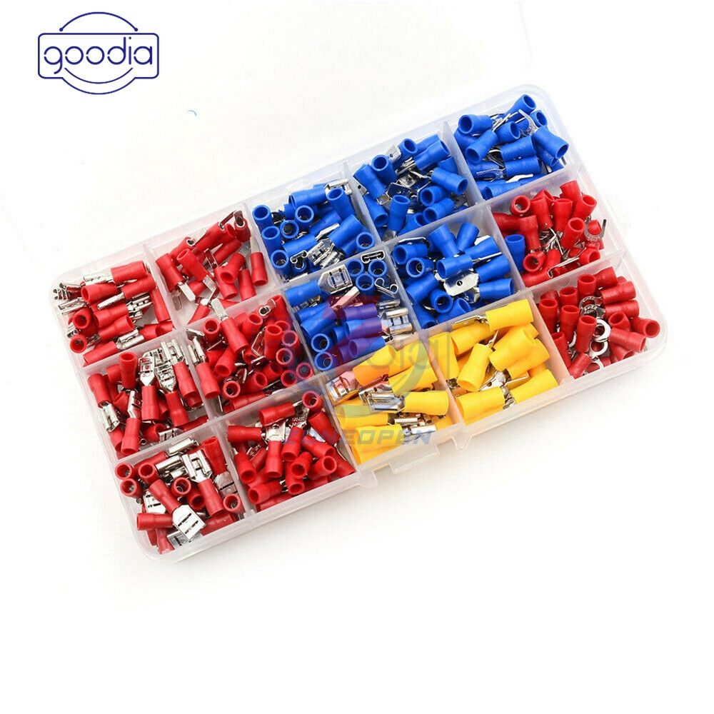 [IN STOCK/COD] 280PCS Assorted Crimp Spade Terminal Insulated Electrical Wire Connector Kit Set