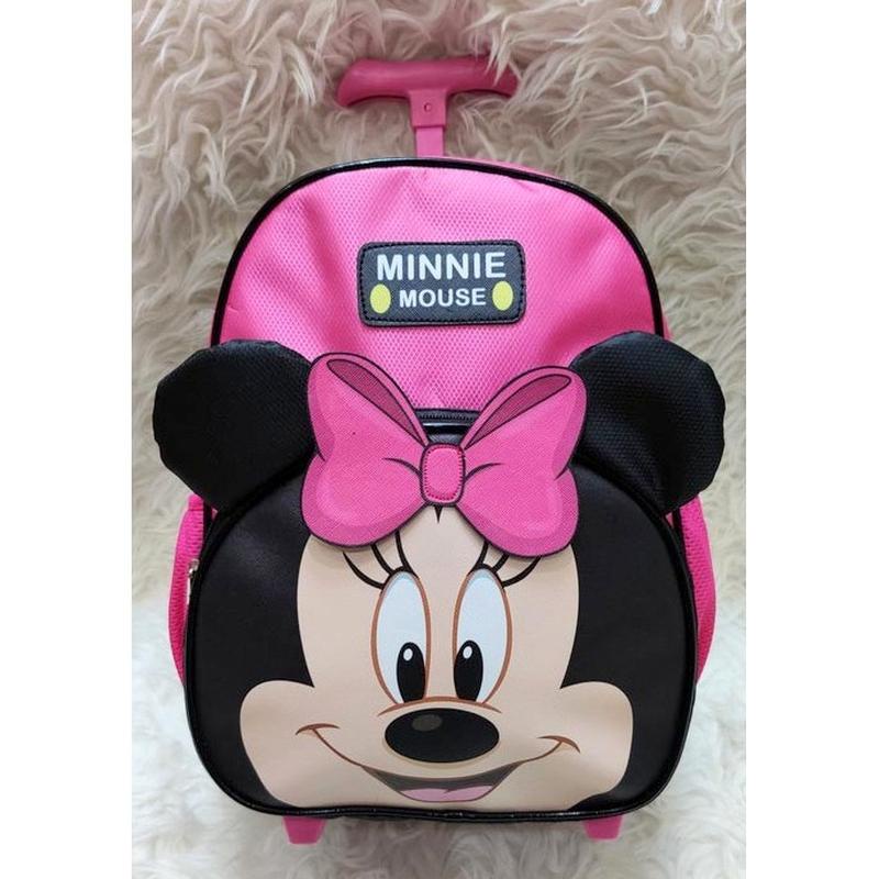 Promo Tas Roda Dorong Trolley Anak Tk Perempuan Motif Kuda Pony Pirang Glossy Timbul 3Res Import Tas