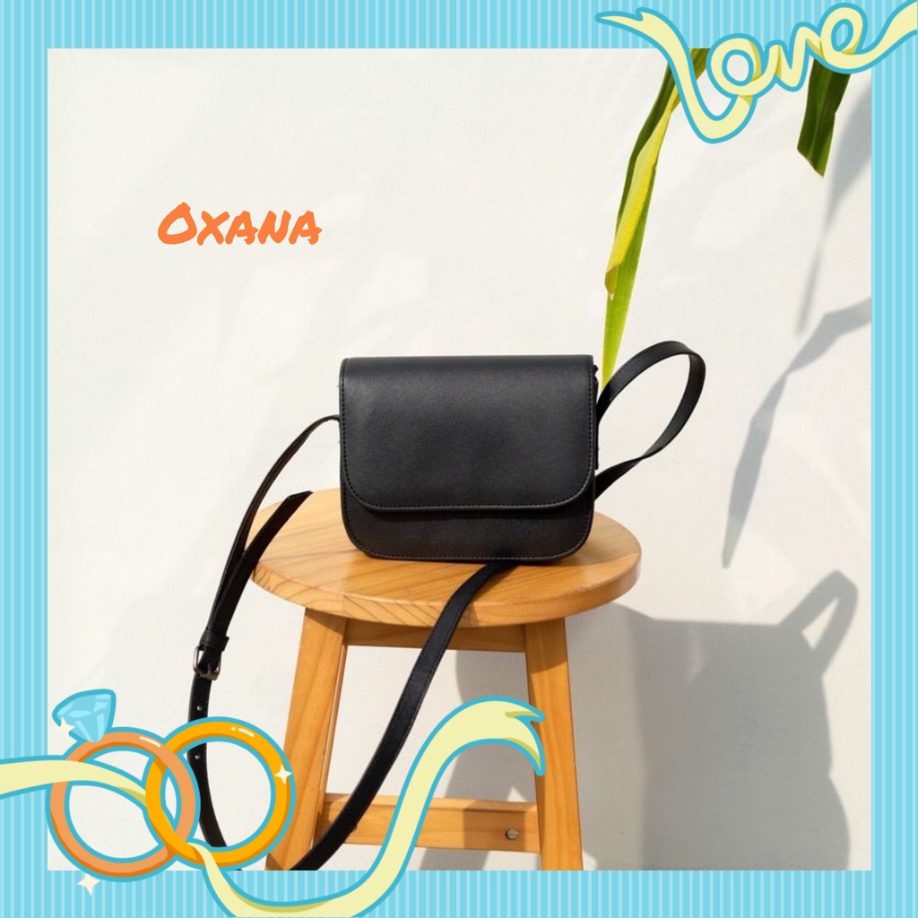 Amelbaghome - Tas Wanita Oxana Sling bag - Tas Selempang Wanita simple - Tas selempang murmer untuk jalan - jalan - Tas Selempang &amp;  bahu wanita