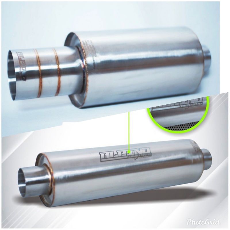 Alpino exhaust f03 baby + Resonator Alpino exhaust