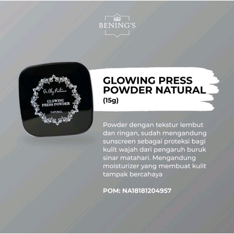 Glowing Press Powder by dr. Oky Pratama Bening Skincare