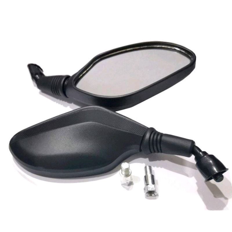 Spion Click Honda Vario / Sepion model thailand vario honda yamaha full hitam dan Carbon 2tone-2