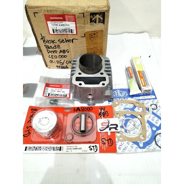 BLOK SEHER KOMPLIT ( KWB) HONDA AHM ORI  DI JAMIN REVO FIT ABSOLUTE BELED NEW OLD KELENGKAPAN PRODUK  BLOK SEHER KOMPLIT  SIL KLEP  TOP SET  LEM PAKING