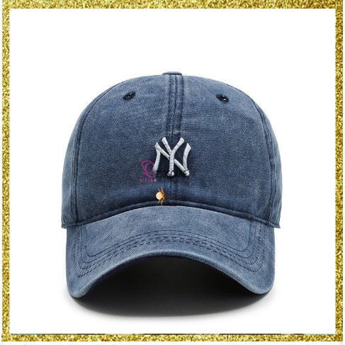 Topi Pria Wanita Baseball NY Yankees Polos Denim Fashion Outdoor Topi Fashion pria wanita TPG import