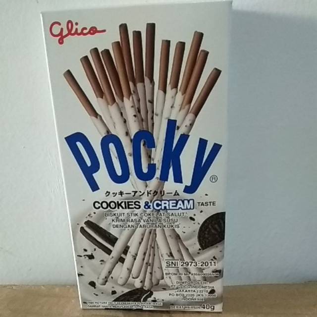 

Pocky cookies and cream 40gram