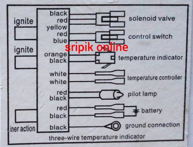 pulse ignition modul water heater gas modul pemanas air gas