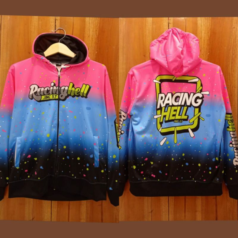 JAKET RACERTEES - JAKET RACING - JAKET MURAH - JAKET PARASUT - JAKET PREMIUM - JAKET BALAP