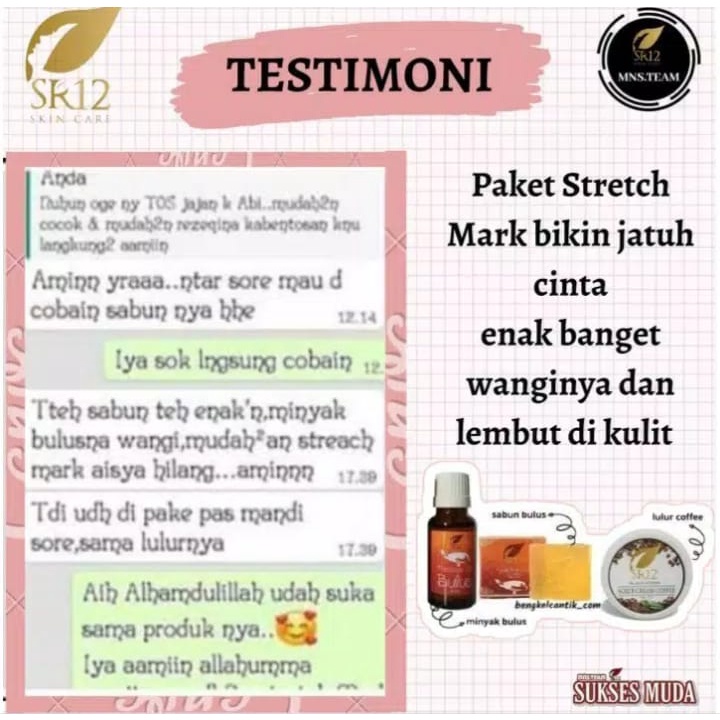 Paket Strech Mark sr12/Penghilang Strech Mark Ampuh/Penghilang Paling Ampuh/Penghilang Strech Mark