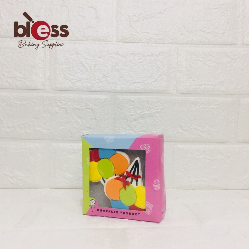 

Gumpaste Balon Ikat
