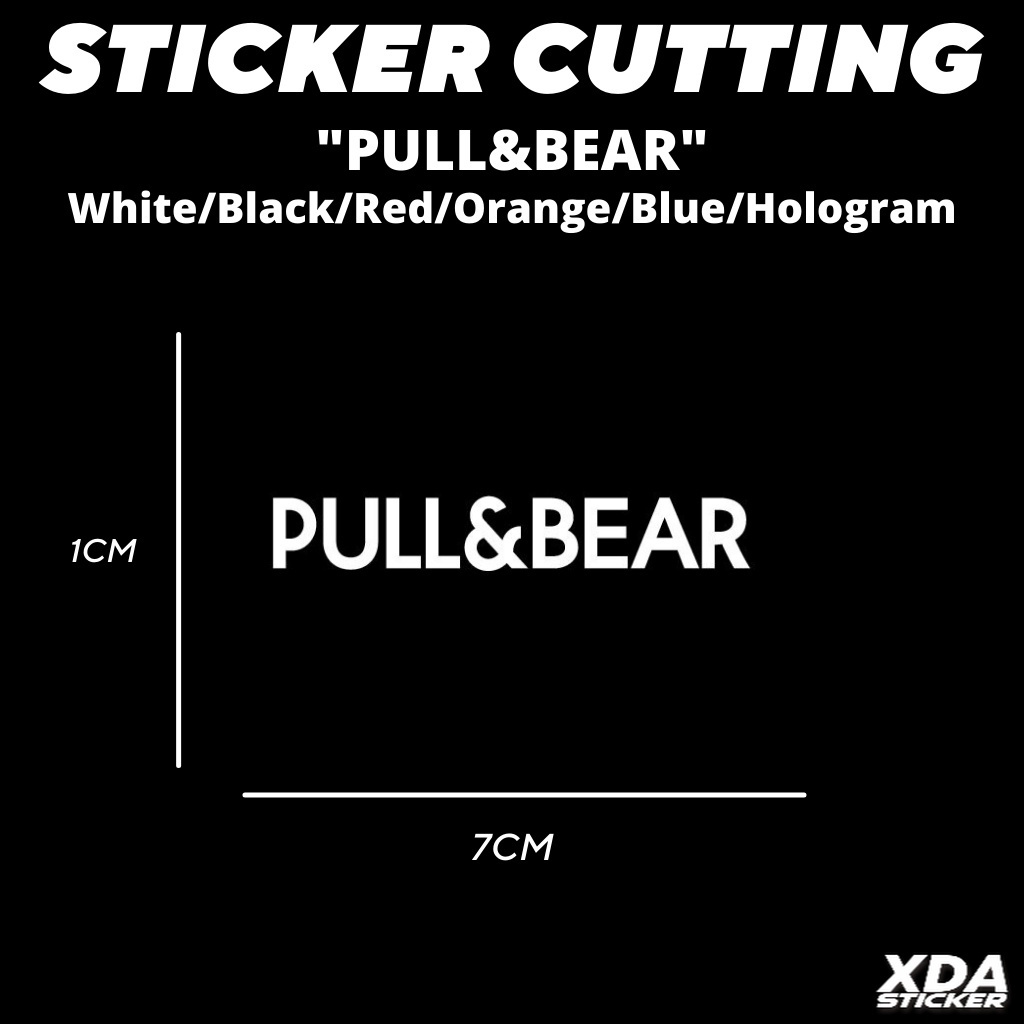 

STIKER/STICKER CUTTING PULL&BEAR / STICKER HELM VISOR