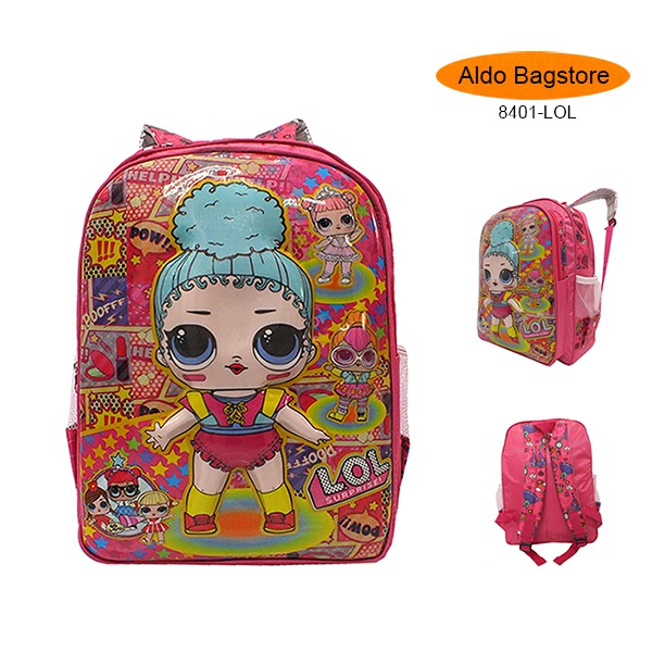 Promo Termurah  Tas Ransel Anak Karakter LOL 8401