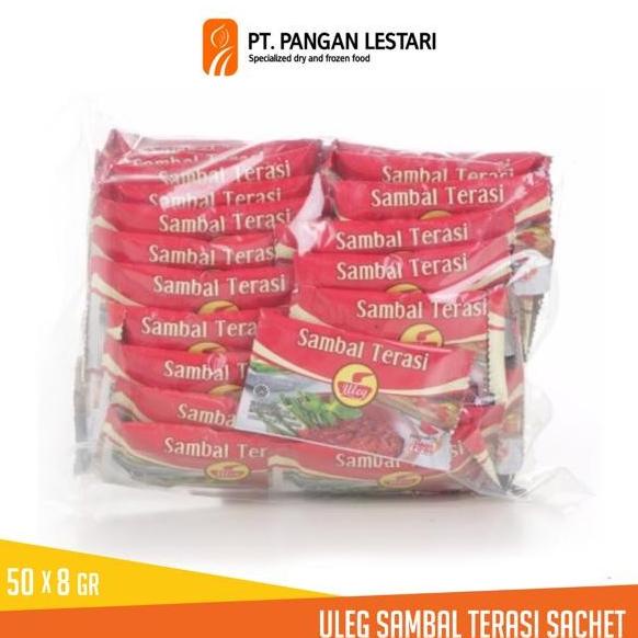 

Uleg Sambal Terasi 8gr ( 50 sachet )