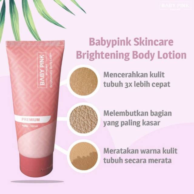 Babypink Skincare Brightening Body Lotion