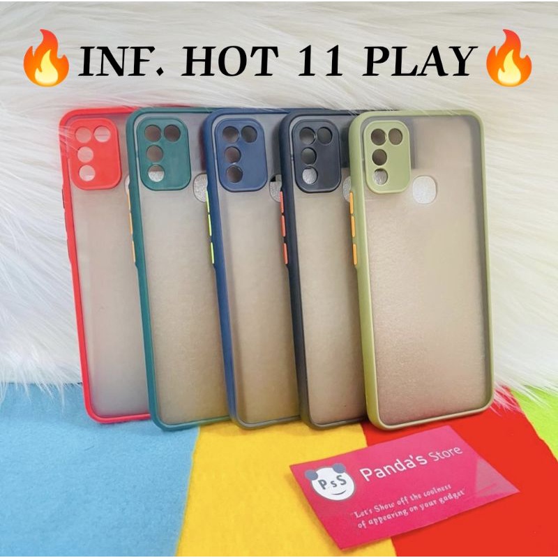 Case Infinix Hot 11 Play My choice Original + Ring Kamera / Pelindung Kamera (PsS)