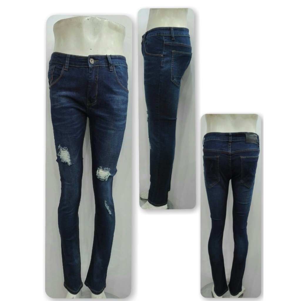 Celana jeans import pria / celana jeans pria sobek lutut / celana jeans pria import murah