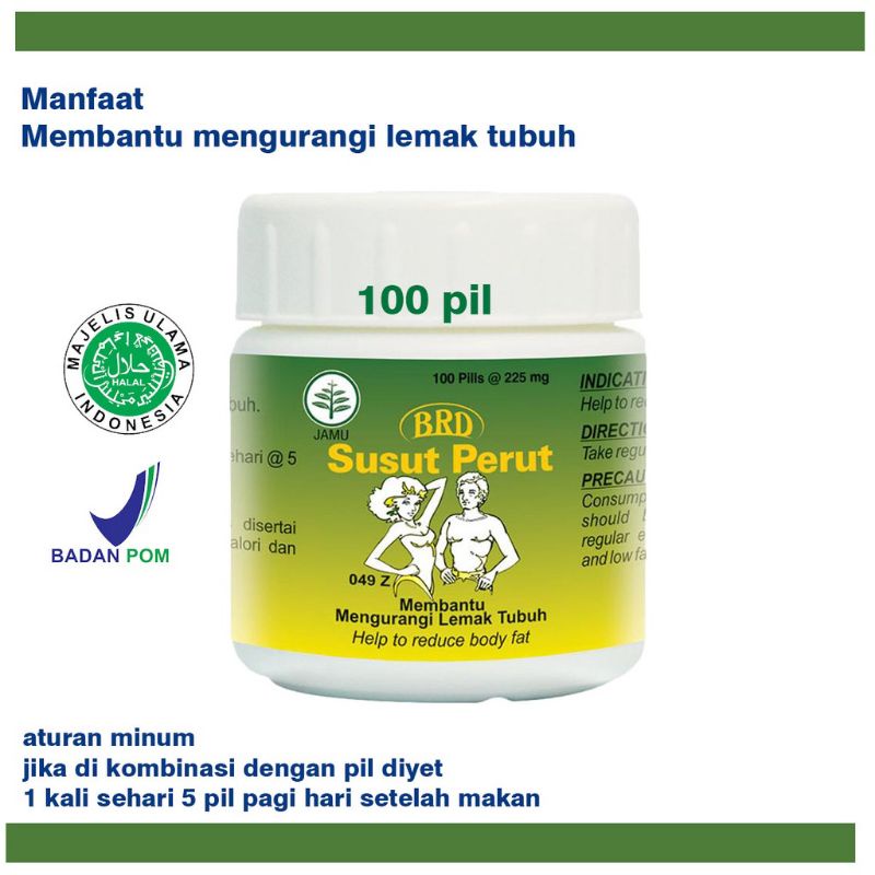 PAKET DIET PIL DIYET DAN PIL SUSUT PERUT