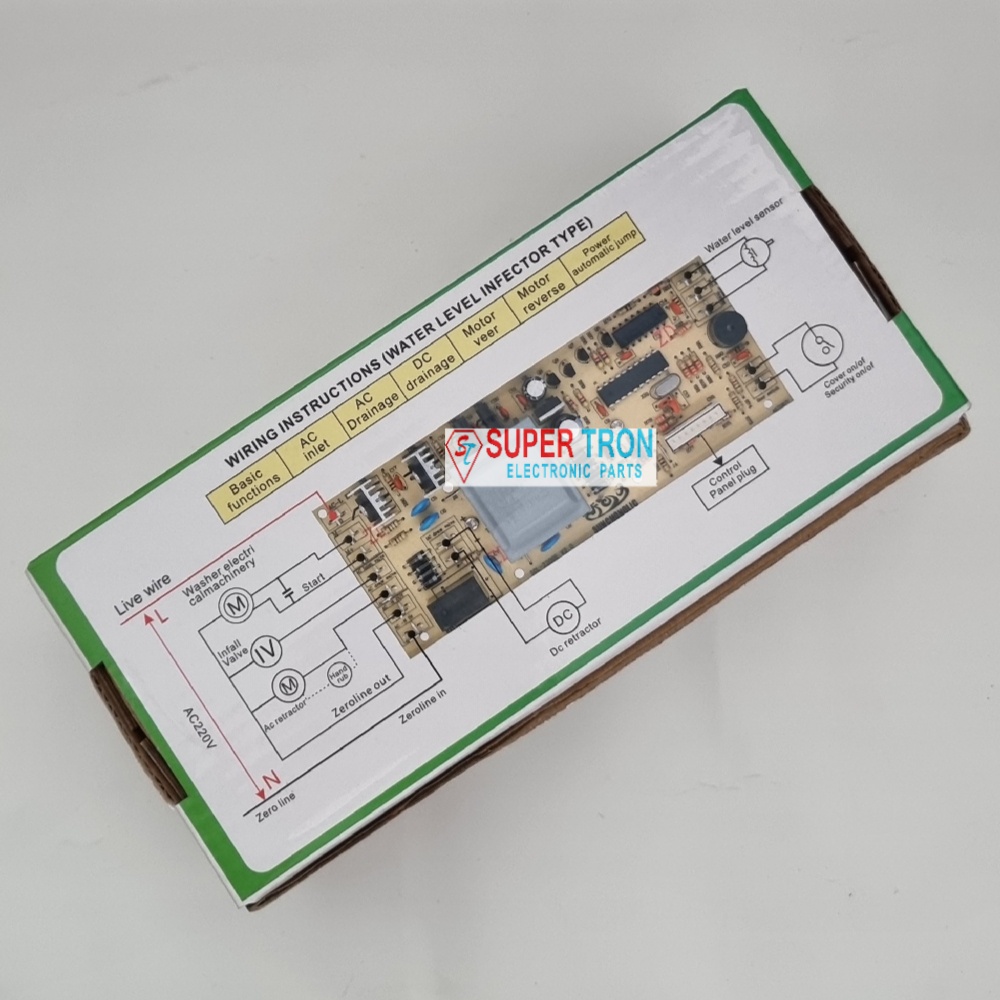 Modul PCB Main Board Universal Mesin Cuci