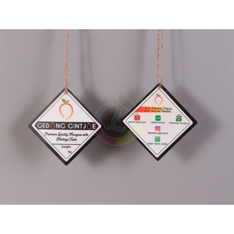 

Label Hangtag