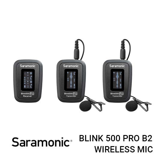 Saramonic Blink 500 Pro B2 TX+TX+RX Saramonic Wireless Lav Mic ORGINAL