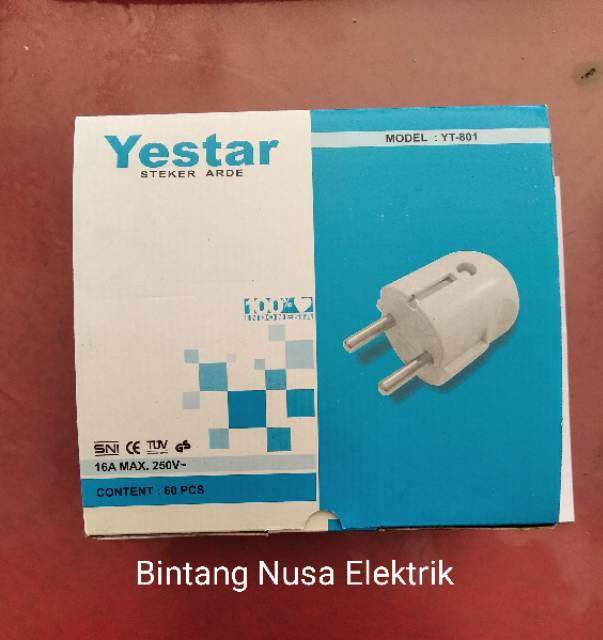 Yestar YT-801 Steker Arde/ Colokan Listrik/ Colokan Kabel/ Copcopan Listrik/ Copcopan Kabel/ Steker Arde Murah/ Colokan Murah/ Copcopan Murah