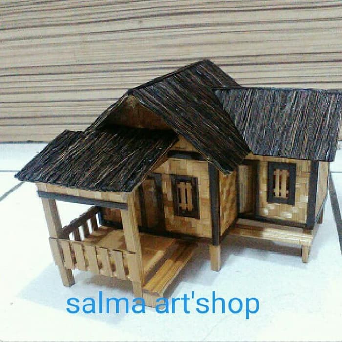 Terbaru miniatur rumah adat(jawa barat)