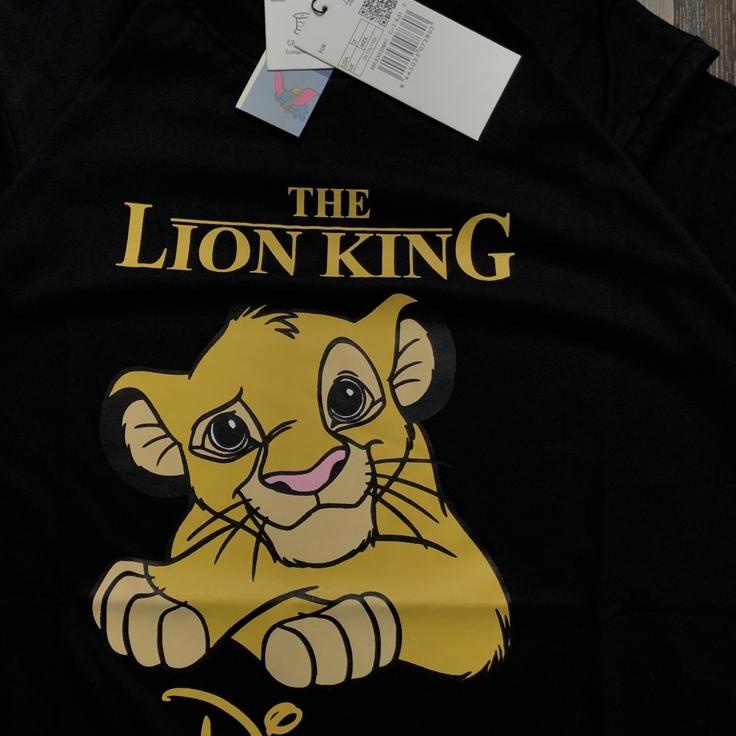 Oke Price.. Kaos ZARA - The Lion King Hitam Fulltag + Label