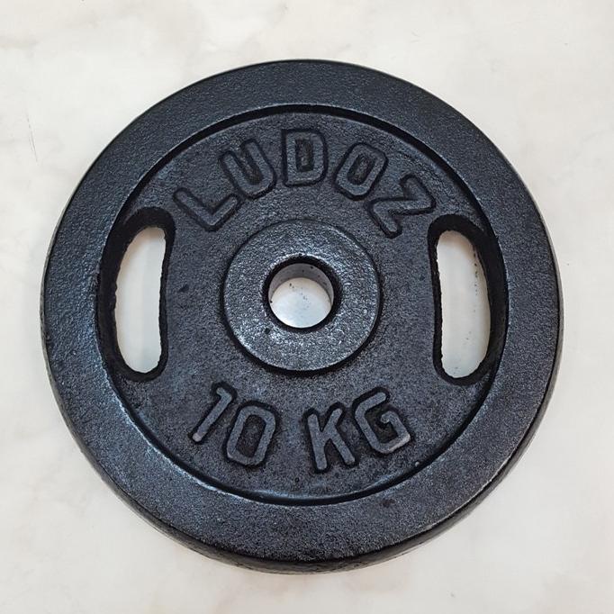 10Kg Plat Beban Dumbell Plate Barbell dumbbell plate 10 kg barbel