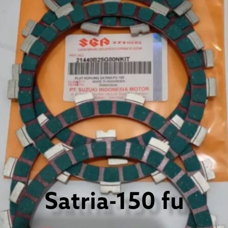 KAMPAS KOPLING PLAT KOPLING SATRIA-150 FU Pnp THUNDER-125, (1 Set = 5 Keping) (SGP-21440B25G00NKIT) 