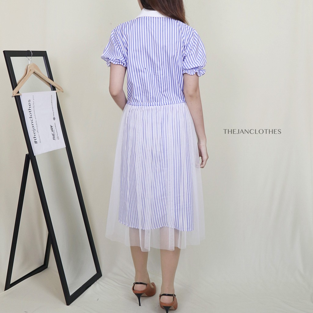 Dress prelly stripe - Thejanclothes