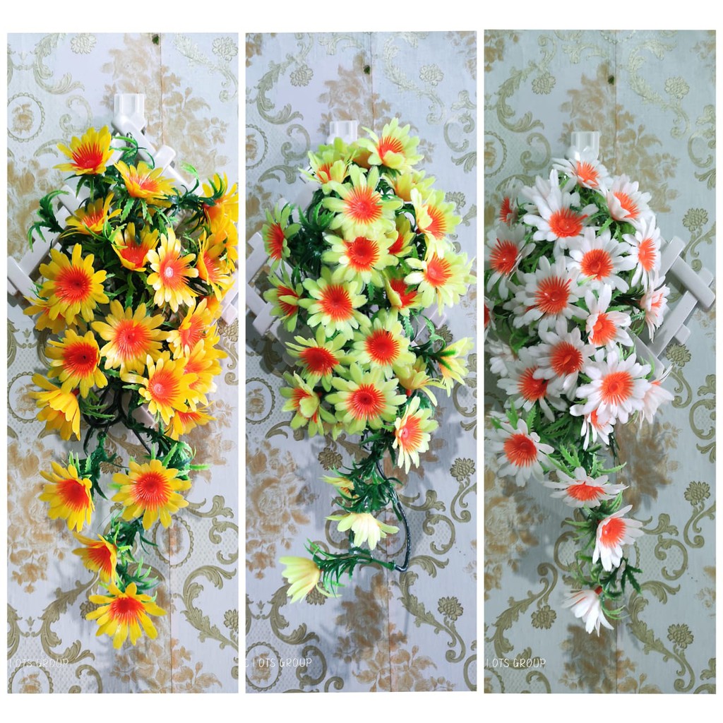 BUNGA HIAS / BUNGA PAGAR / BUNGA DINDING / BUNGA PLASTIK