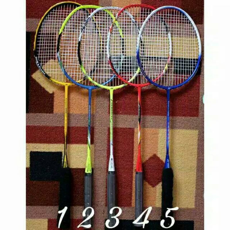 PAKET KOMPLIT BADMINTON BONUS GRIP + BONUS PACKING KARDUS