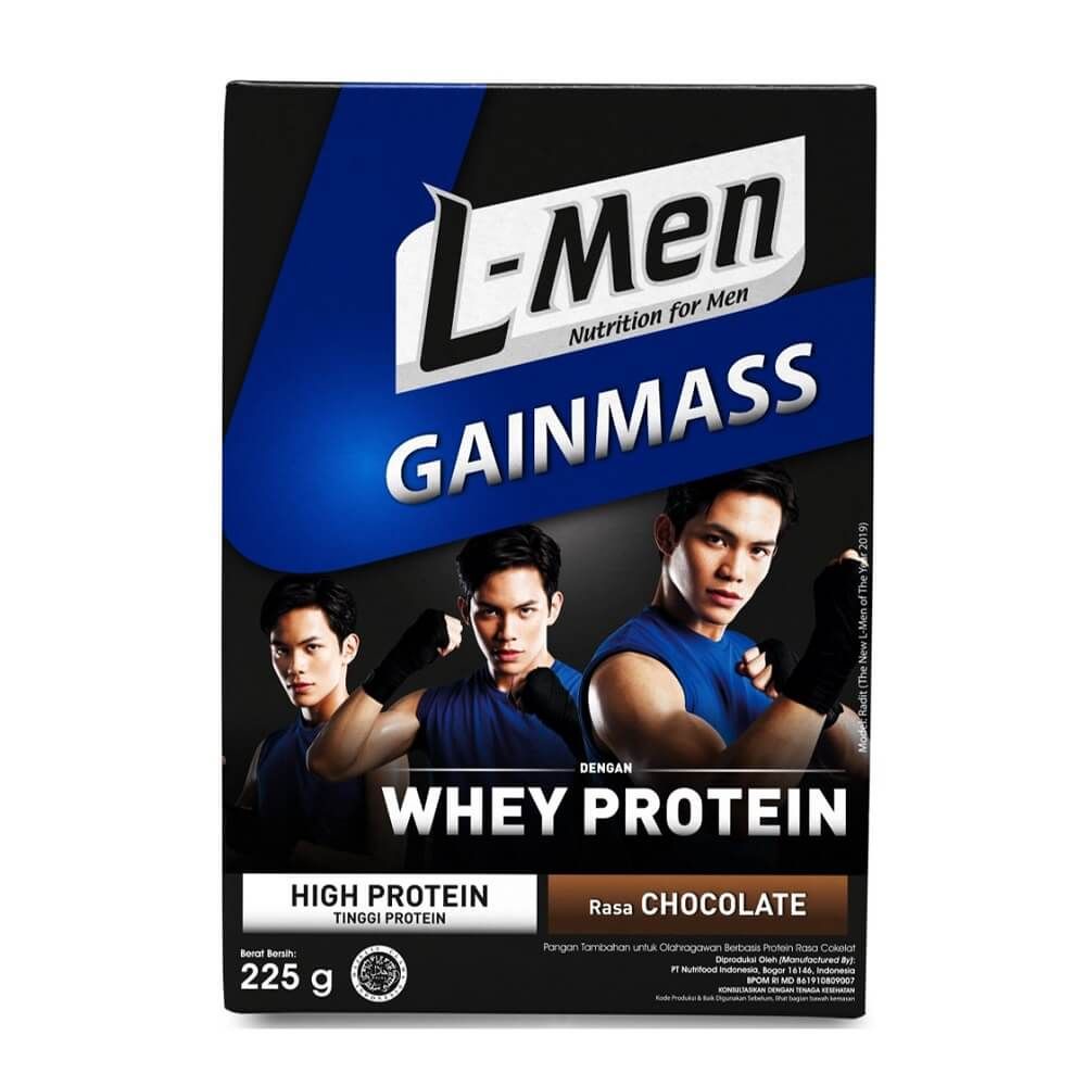 

SUSU L-MEN GAIN MASS WHEY PROTEIN CHOCOLATE BANANA TARO 225 GRAM