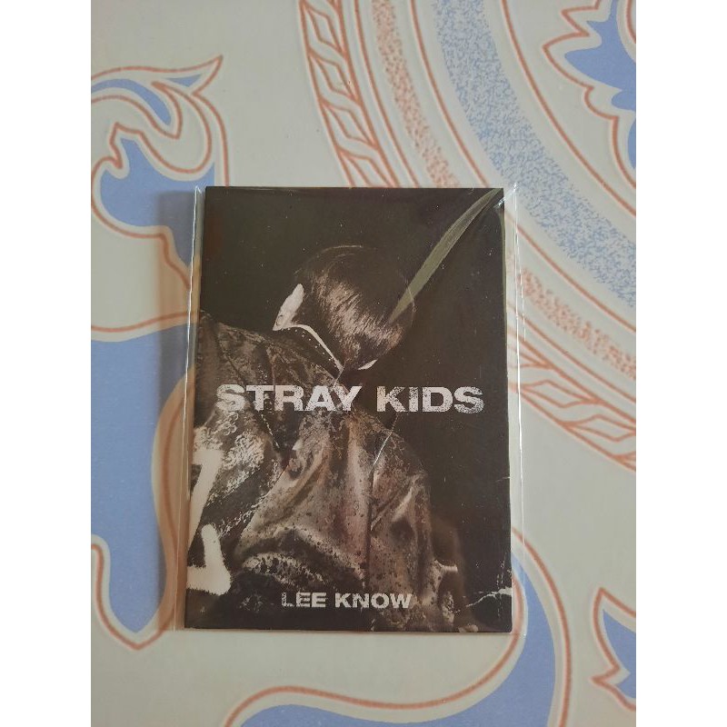PHOTOCARD STRAYKIDS LEE KNOW FIRST PRESS IN LIFE