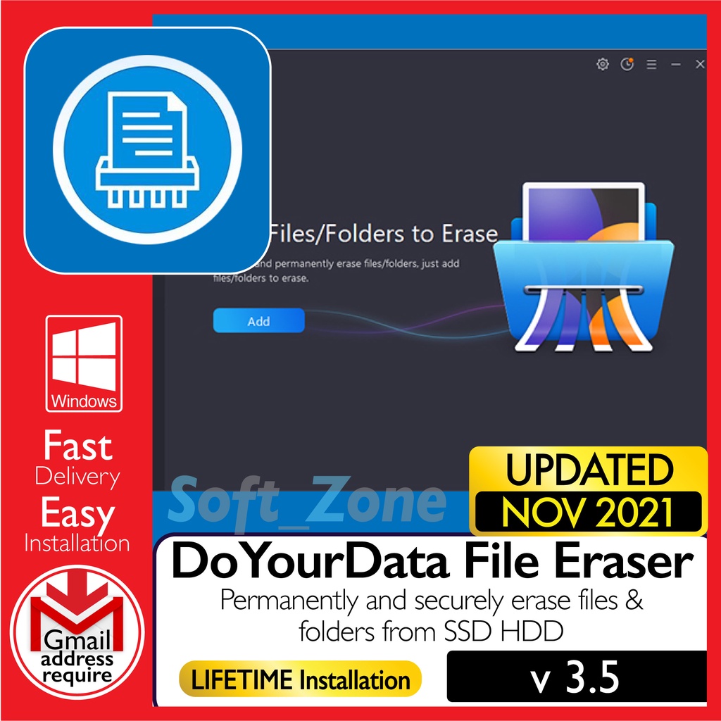 

DYrDt Fl Ersr 3.5 - Prmnntly & Scrly Ers Fls & Fldrs frm SSD HDD [WINDOWS x64] - Dgtl Dwnld