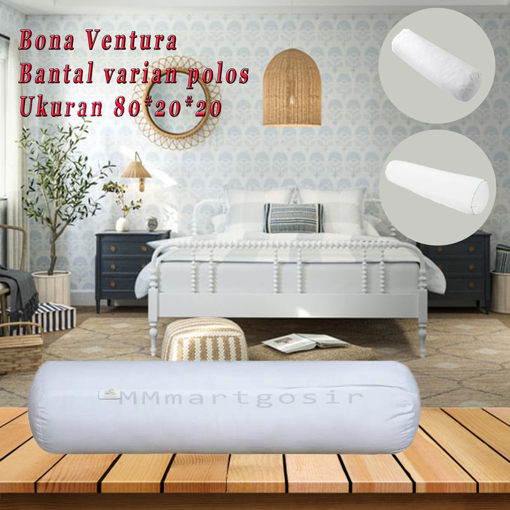 Bona Ventura / Bantal guling / motif polos / 80*20*20cm