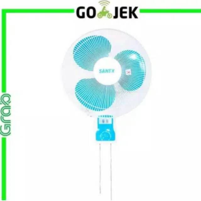 Kipas angin gantung tembok dinding merk SANEX 16"