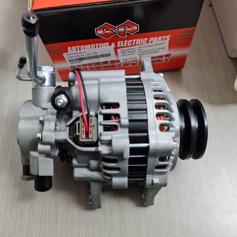 Dinamo Alternator Ampere Cas 0204007 Mitsubishi Kuda diesel L309 12V 70A