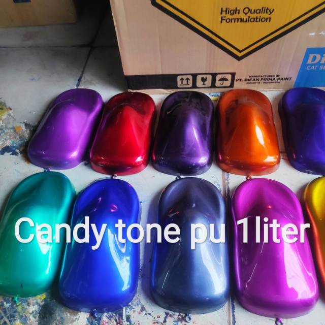  Cat  candy  tone pu 1L candy  color cat  mobil  motor 